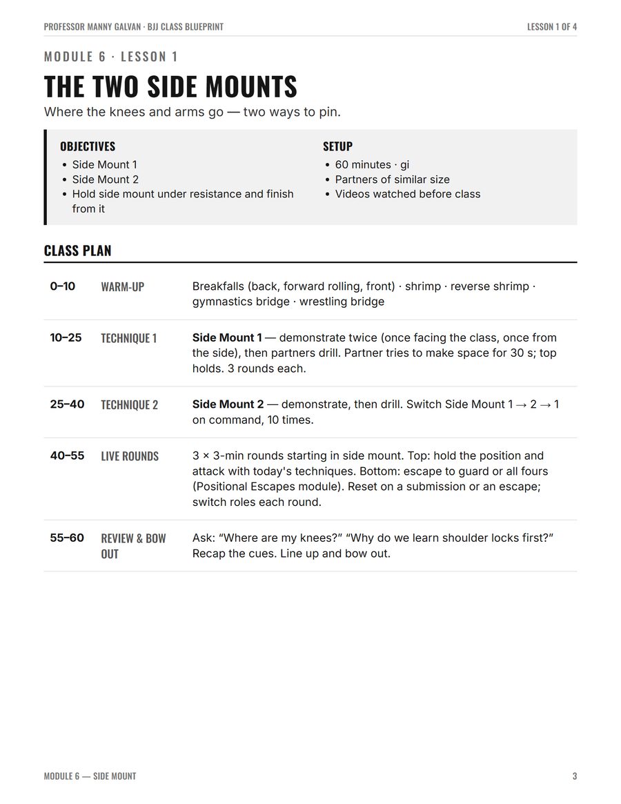 Lesson plan page